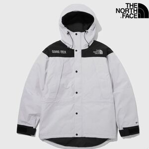 The North Face Black and White Hooded Jacket